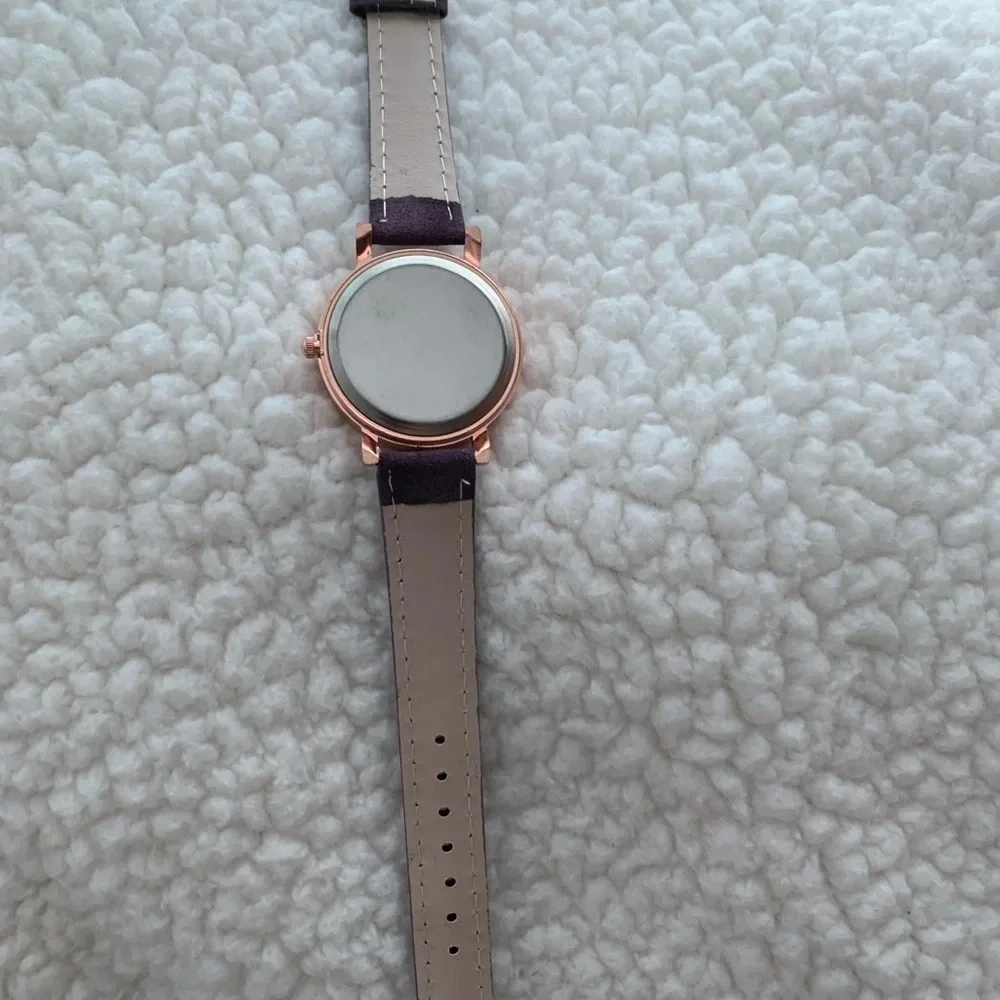 2/$25 New Ladies fashion watch - plum